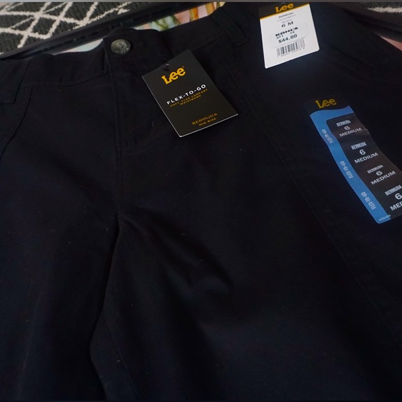 SOLD ALREADY!!LEE BLACK BERMUDA NEW - Picture 6 of 10